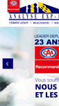 Mobile Screenshot of analyse-exp-air.com